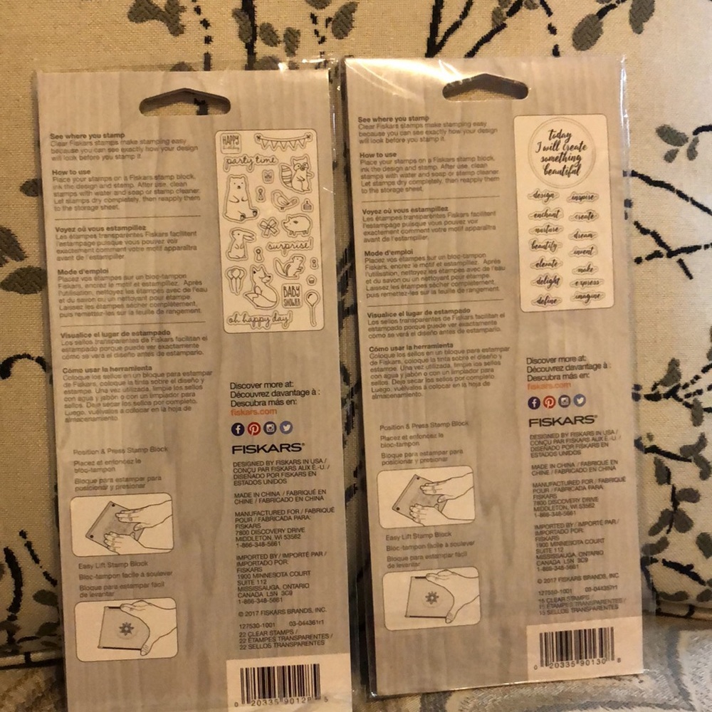 Fiskars stamp bundle-2 - Picture 4 of 6